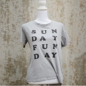 Sunday funday tee shirt